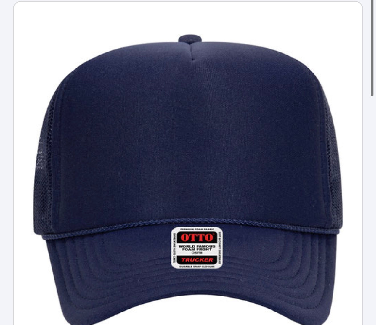 Trucker Hat (With Patch or No Patch)