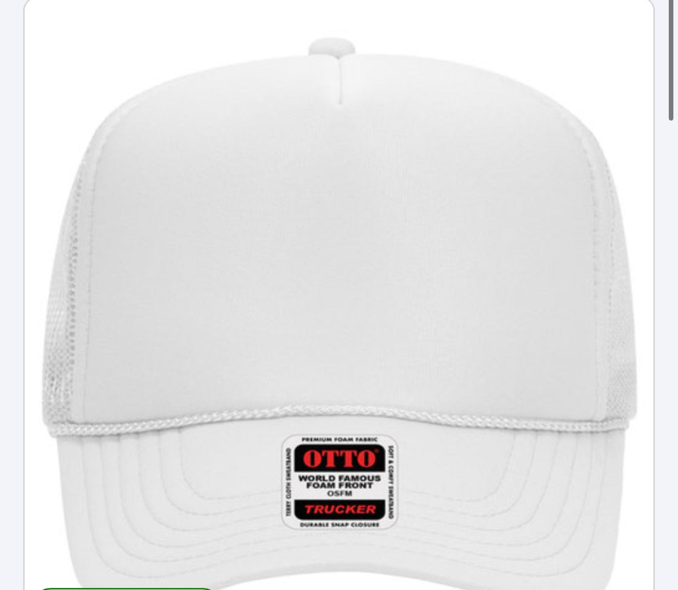 Trucker Hat (With Patch or No Patch)