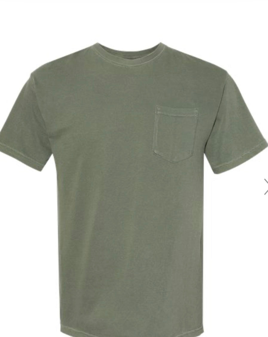 Marley inspired men’s pocket tee
