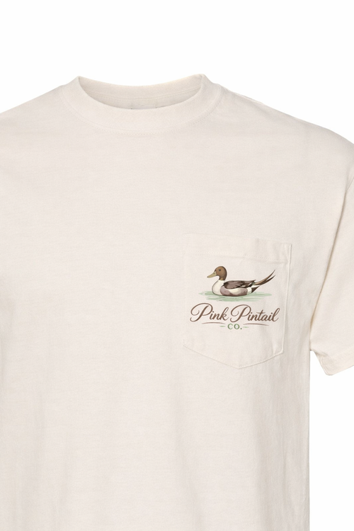 Marley inspired men’s pocket tee